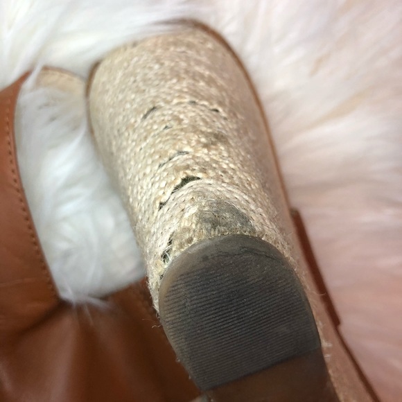 Brown and Gold Sandals - Picture 4 of 5